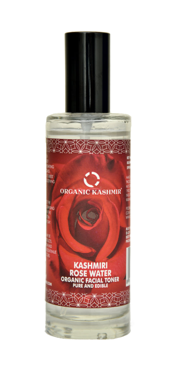 Rani Red Rose Water (Floral Essence of Rose) 8.5 fl oz (250ml) Glass Jar ~ All Natural | Vegan | Gluten Free | Non-GMO | Kosher | Indian Origin